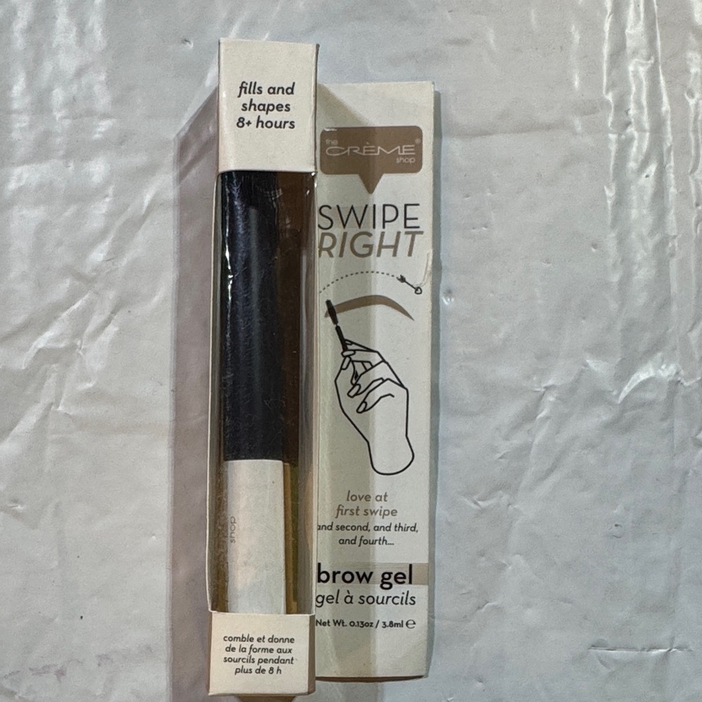 Crème Swipe Right Brow Gel - Black